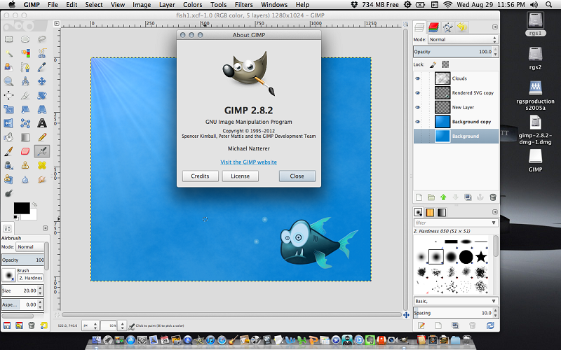 gimp 2.8.22 mac
